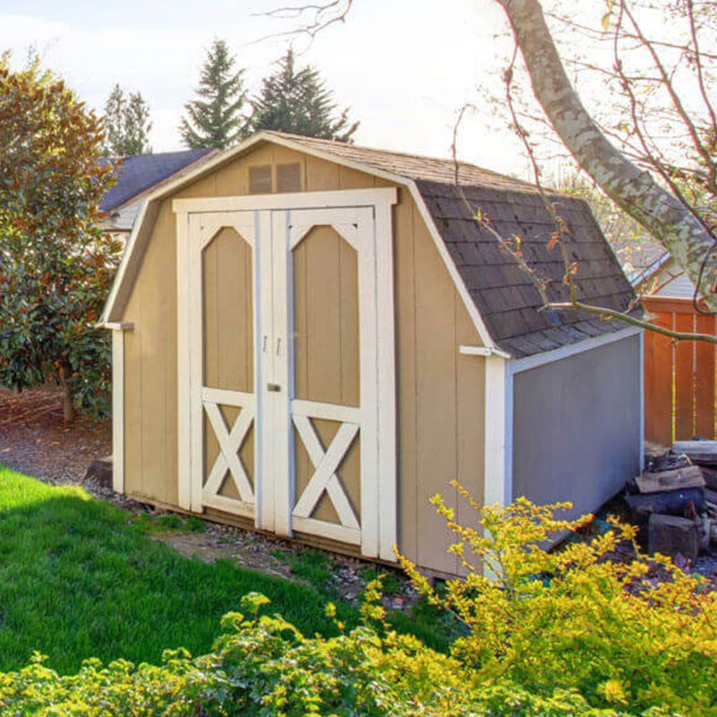 Outdoor shed